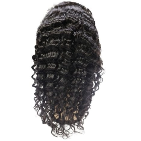 Brazilian Deep Wave Front Lace Wig (back)