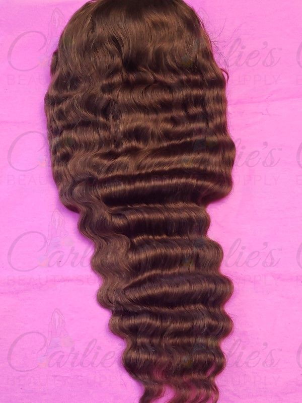 Deep Wave Lace Front 10 Inch Wig, Color #4